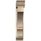 Ekena Millwork Balboa Traditional Rough Sawn Bracket w/ Offset Brace, Douglas Fir, 8"W x 42"D x 42"H BKT0806X42X42BOA01RDF - alternate 4